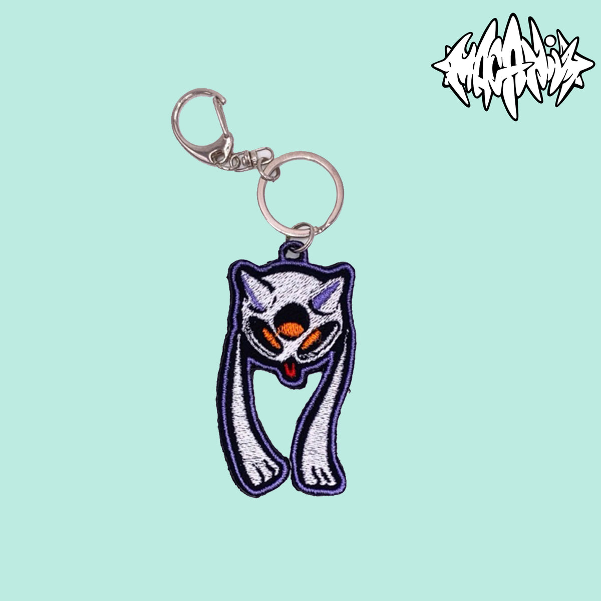 ghost apple charm